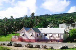 View of cottage from across the street