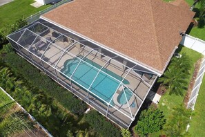 Aerial view of Pool