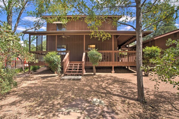 Payson Vacation Rental | 3BR | 2BA | 1,500 Sq Ft | Steps Required