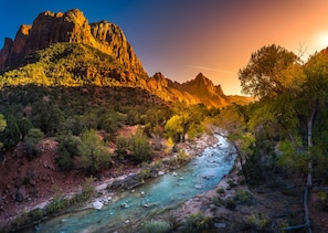 Zion National Park is a 30 minute drive