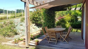 Terrasse attenante à la cuisine