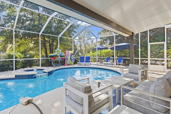 Pool Sitting Areas