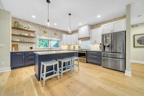 Open Concept Kitchen with Island