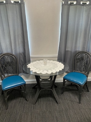 Table and 2 chairs