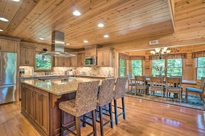 Property Interior | Fully Equipped Kitchen | Full Dining Area
