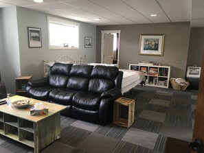bright spacious living area