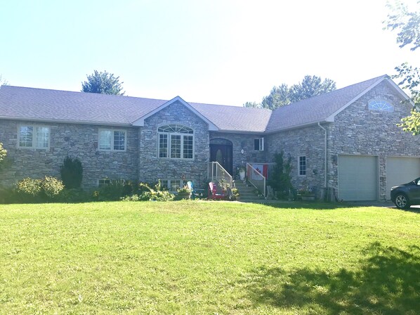 New renovated basement apartment.  Private entrance. Owners reside on site 24/7
