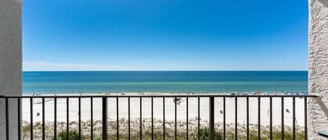 Balcony view of the gulf.