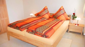 Ferienwohnung Kornkammer (65qm) mit Terrasse und Küche-Schlafzimmer