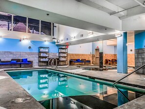 Pool, Hot tub & Fitness Area