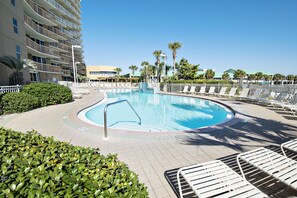 Gulf Front Pool   Pelican Beach Resort