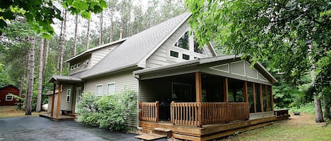 Front view of house