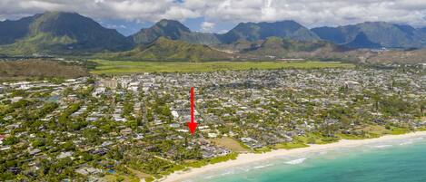 Property is just steps away from Kailua Beach