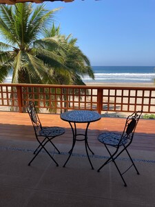 Beautiful new home right on the beach