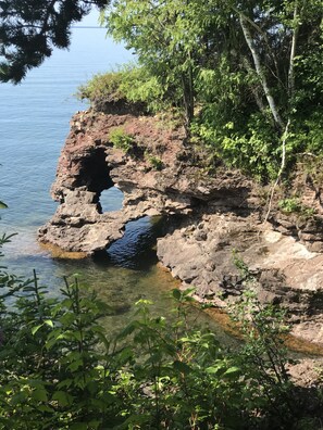 Our unique stone arch