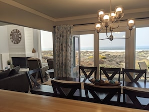 Ocean view from the kitchen