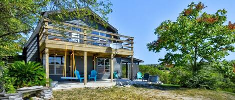 Front view of the ranch during daytime