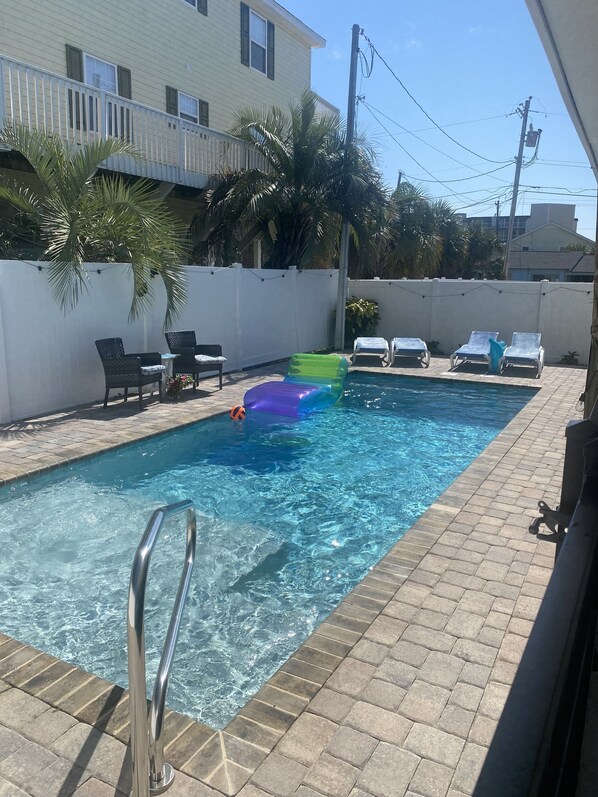 
Heated Saltwater pool added August 2023