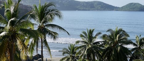 Zihuatanejo Bay view from livingroom area