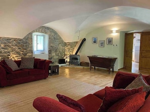 The lounge provides a wonderful space to enjoy evenings together with friends or family.