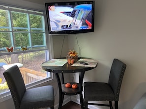 Dining area in the living room! 