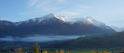 Blick von der Unterkunft