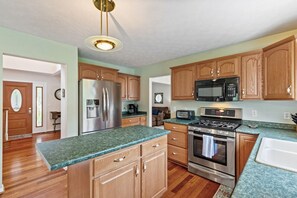 Large Kitchen with island