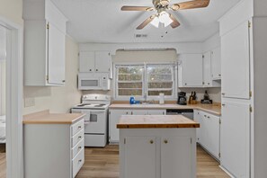 The kitchen 