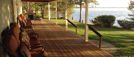 Do you write "veranda" or "verandah"? With this view, you'll choose verand-ah!