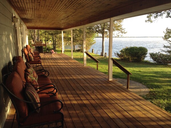 Do you write "veranda" or "verandah"? With this view, you'll choose verand-ah!