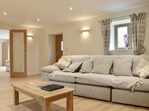 Living room | South Barn - Monkleigh Court, Monkokehampton, near Okehampton