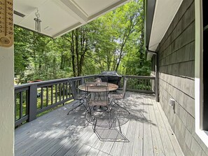 Outdoor Seating and Grill