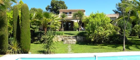 Villa from the garden