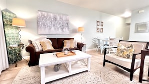 This sofa turns into a Queen Sleeper!