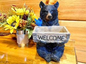 Discover all the adorable bear decor throughout.  The details will amaze you!