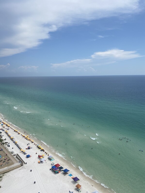 Your vacation view of the beach!