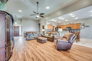 Living Room | Smart TV | Full Sleeper Sofa