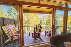 Large private balcony #fall