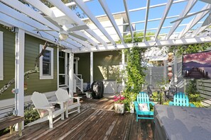 Back Patio Grilling Area