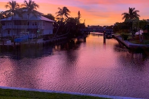 Manatee Manor boasts stunning views from sun up to sundown and everything in between.