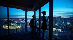 Blick von der Unterkunft