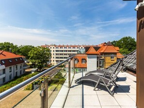 Villa Höger Whg.11 - Blick auf die Dachterrasse zur Landseite