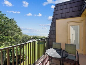 Ocean Views from 4th Floor Balcony at 4404 Island Club