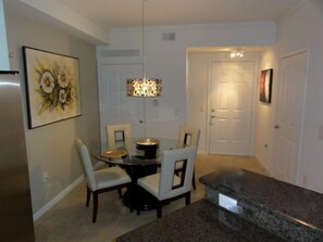 1 Bedroom/Den Condo:
Dining Room Area 