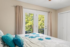 One of several bedrooms with an ensuite