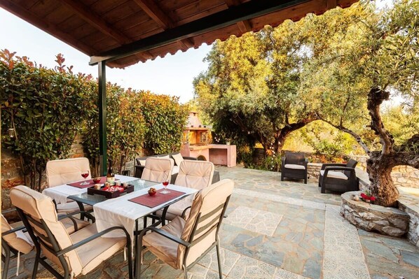 Discover the secluded beauty of the private garden