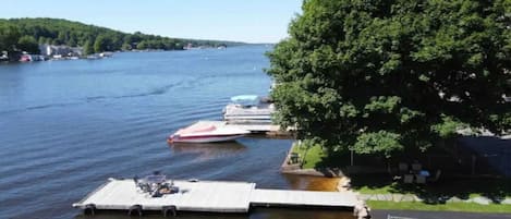 Work on that tan or work remotely while working on your tan on your private dock