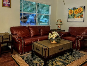 Living room seating area. 