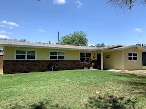 The Sunflower House Exterior 