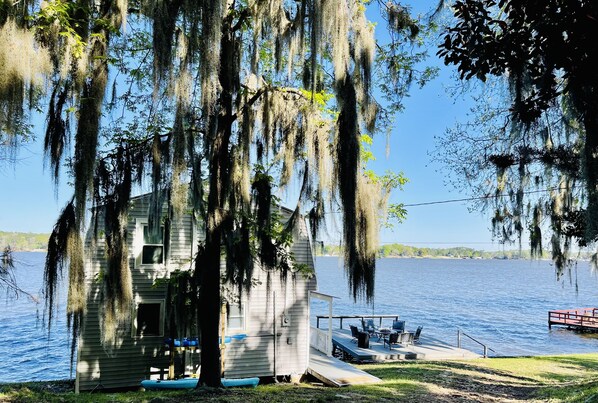 Main lake view from the driveway 